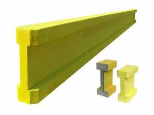 Балка двутавровая, деревянная 3,0м