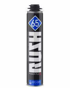 Пена монтажная профессиональная зимняя RUSH POWER FLEX 65 WINTER